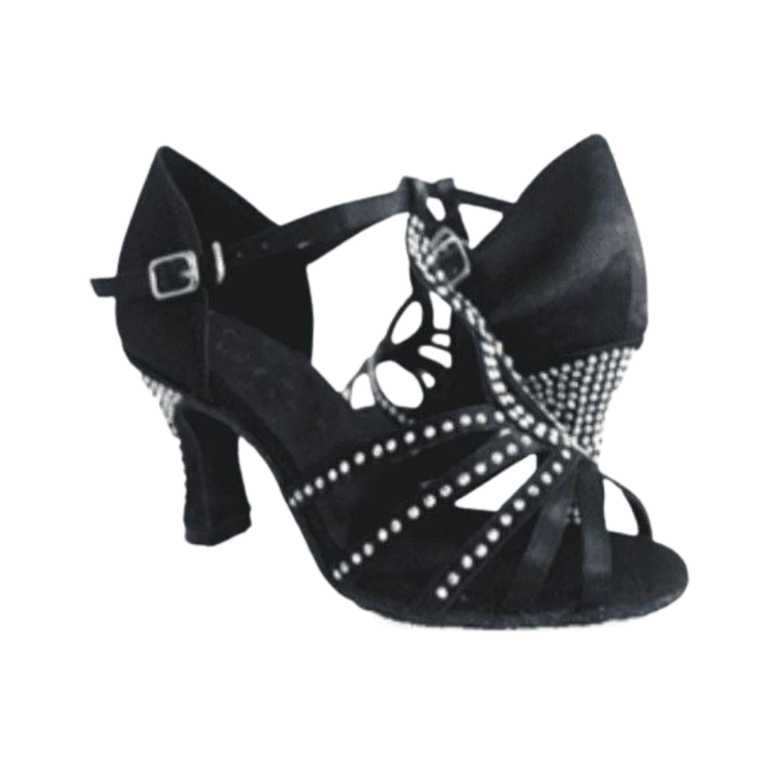 2.15" & 2.5" Monika | Rhinestone Strap Accent