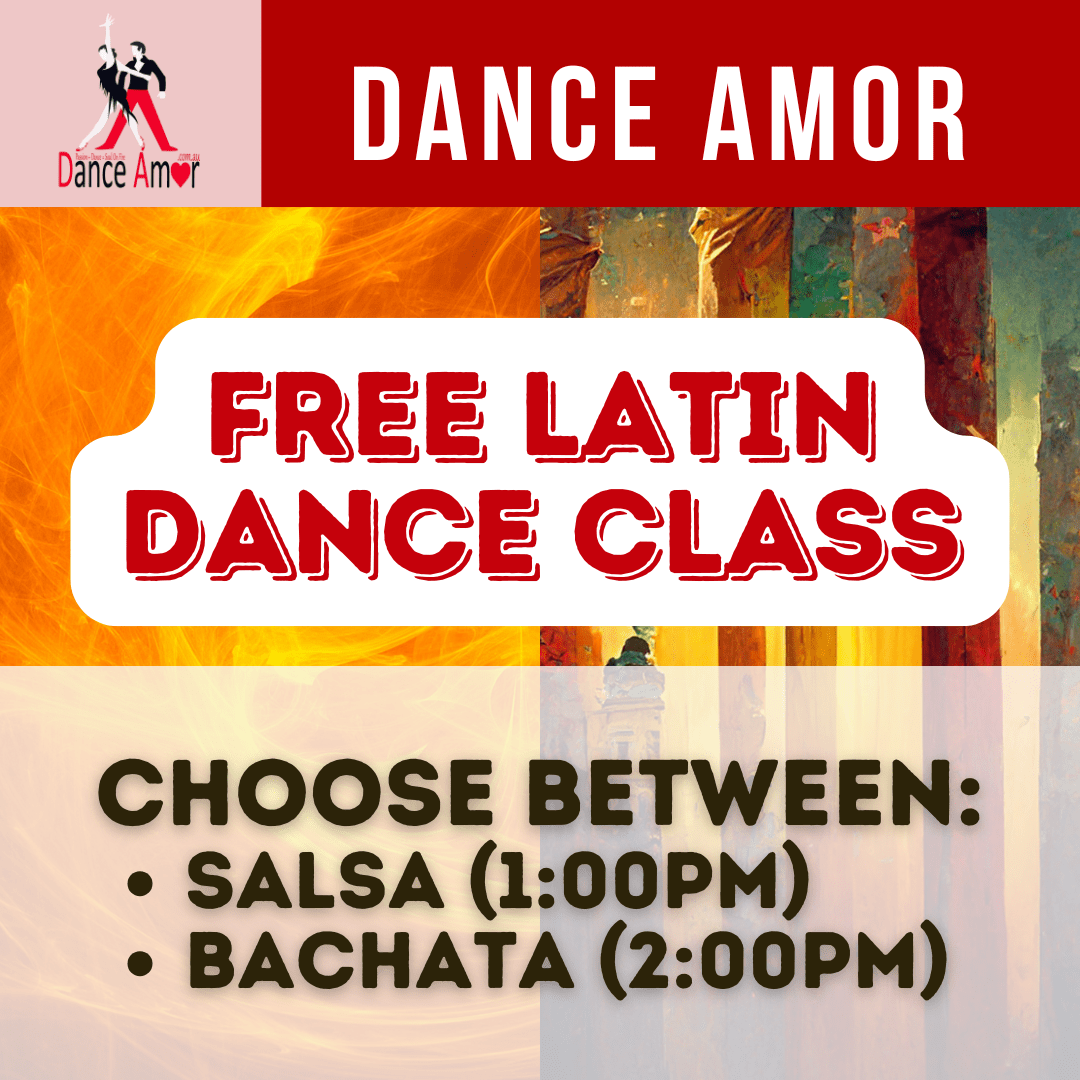 Free Latin Dance Class Adelaide - Amor Dance Studio | Adelaide Latin & Wedding Dance Studio