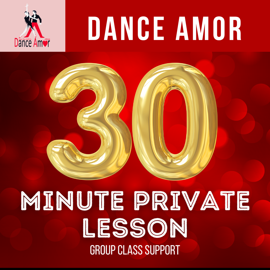 30 min Private Dance Lesson | Group Class Syllabus Support