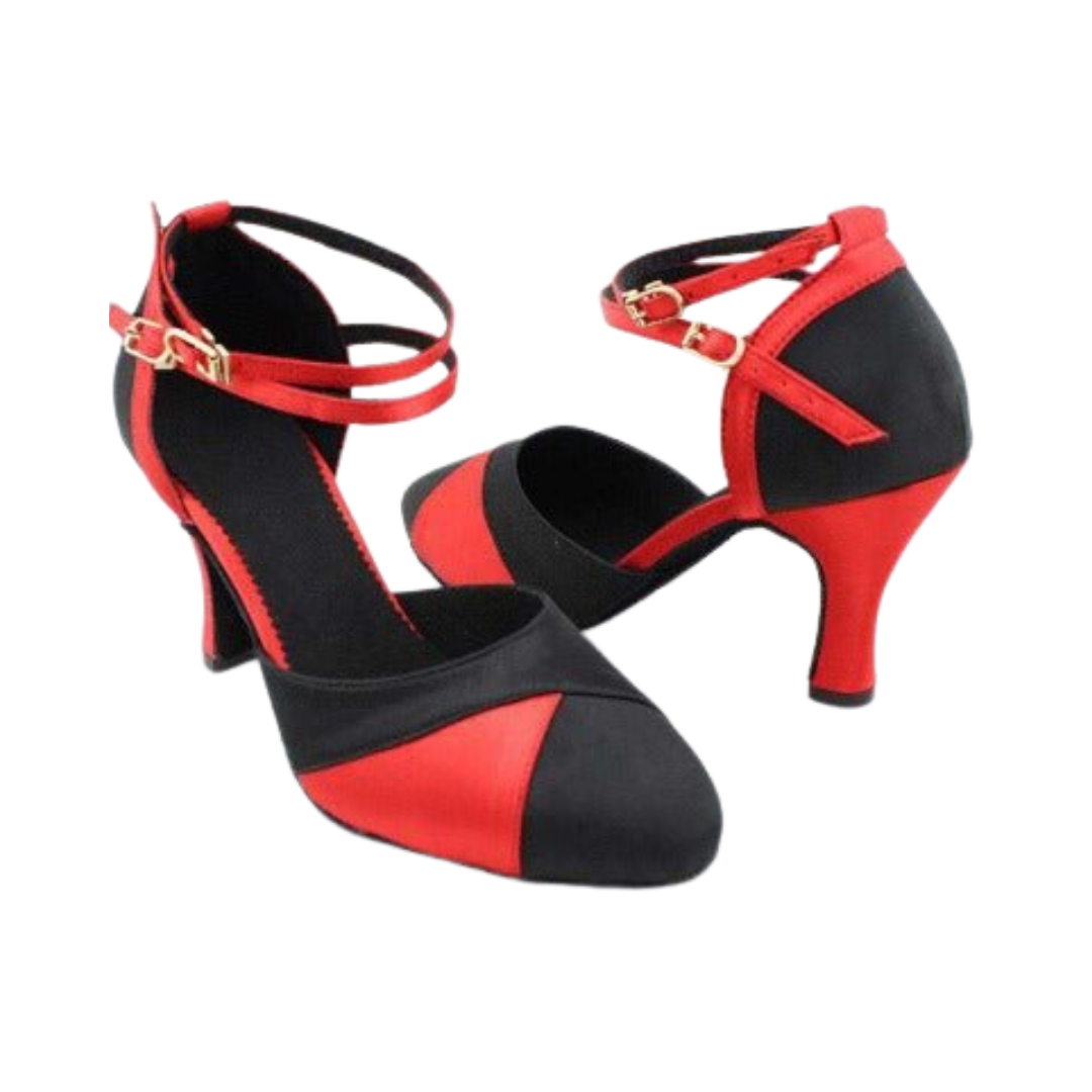 2.5" & 3.35" Brigette | Two-Tone Closed-Toe