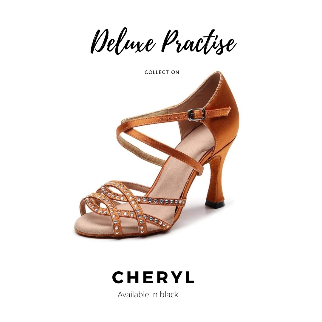 Chery Stylish Latin 3.5 inc Dance Heels - Dance Amor Au
