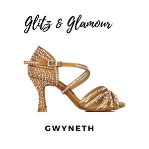 Gwyneth Glamour Latin 3.5 inc Dance Heels - Dance Amor Au
