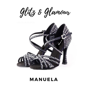Manuela Glamour Latin 3.5 inc Dance Heels - Dance Amor Au