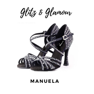 Manuela Glamour Latin 3.5 inc Dance Heels Dance Amor Au